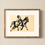 Thumbnail: Ink Horse Study on Beige  No. 2 (print)