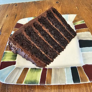 Death by Chocolate Cake Slice