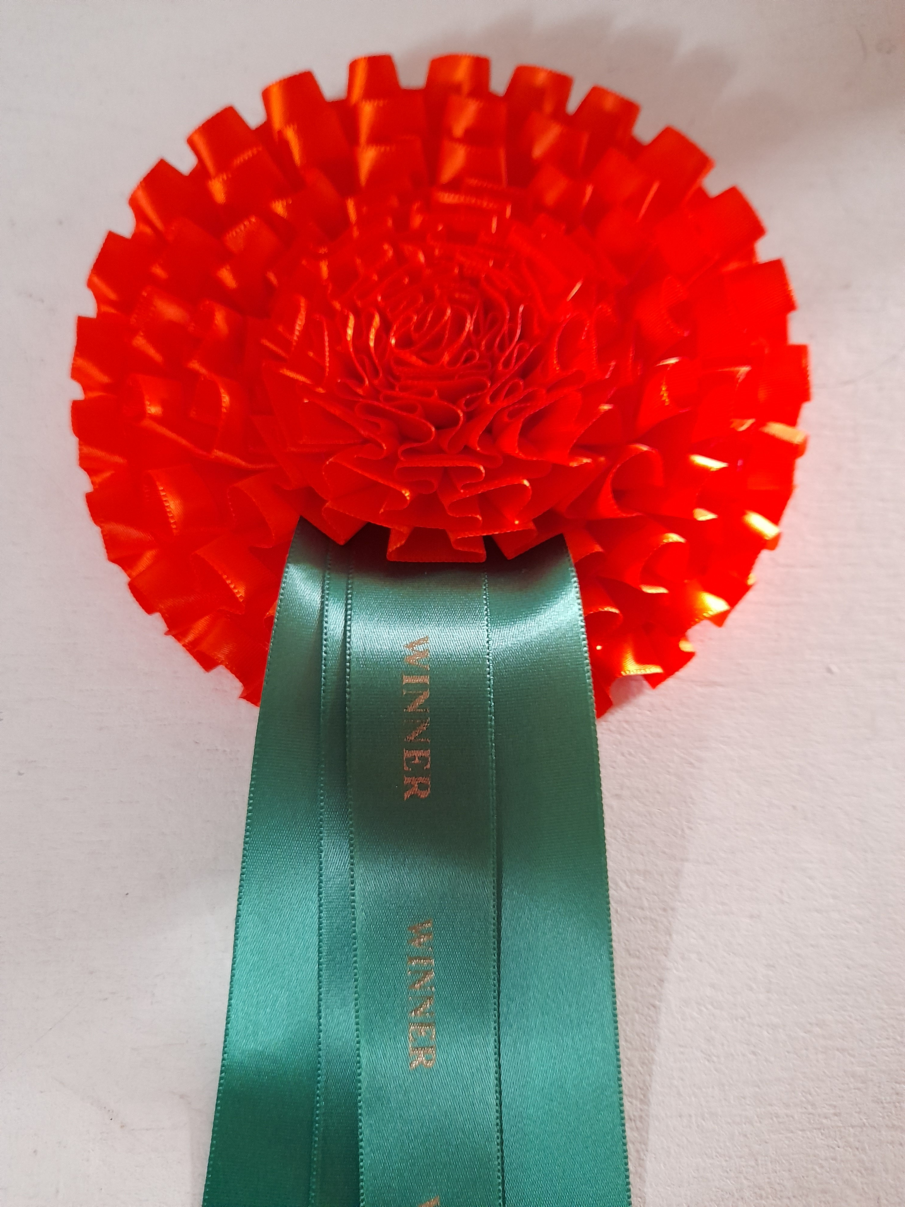 4 tier rose winner rosette