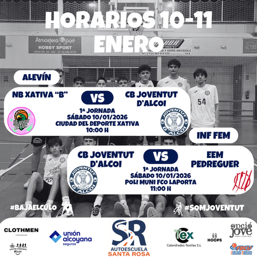 🕒𝑯𝑶𝑹𝑨𝑹𝑰𝑶𝑺 𝟏𝟎-𝟏𝟏 𝑬𝑵𝑬𝑹𝑶🕒