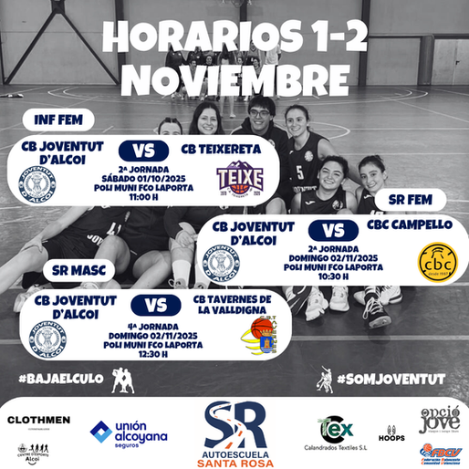 🕒𝑯𝑶𝑹𝑨𝑹𝑰𝑶𝑺 𝟏-𝟐 𝑵𝑶𝑽𝑰𝑬𝑴𝑩𝑹𝑬🕒