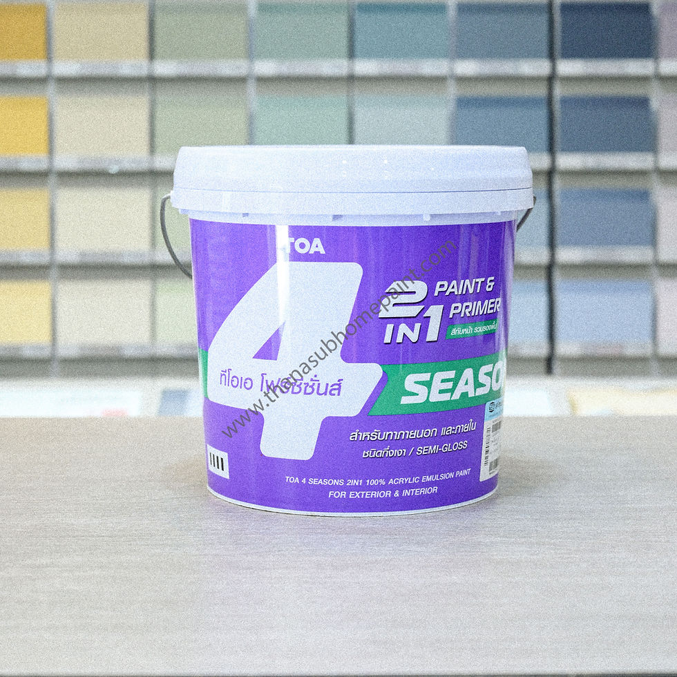 TOA 4SEASON 2in1 ทีโอเอ โฟร์ซีซั่น 2in1 ภายนอก กึ่งเงา เบส A [2.5GL]