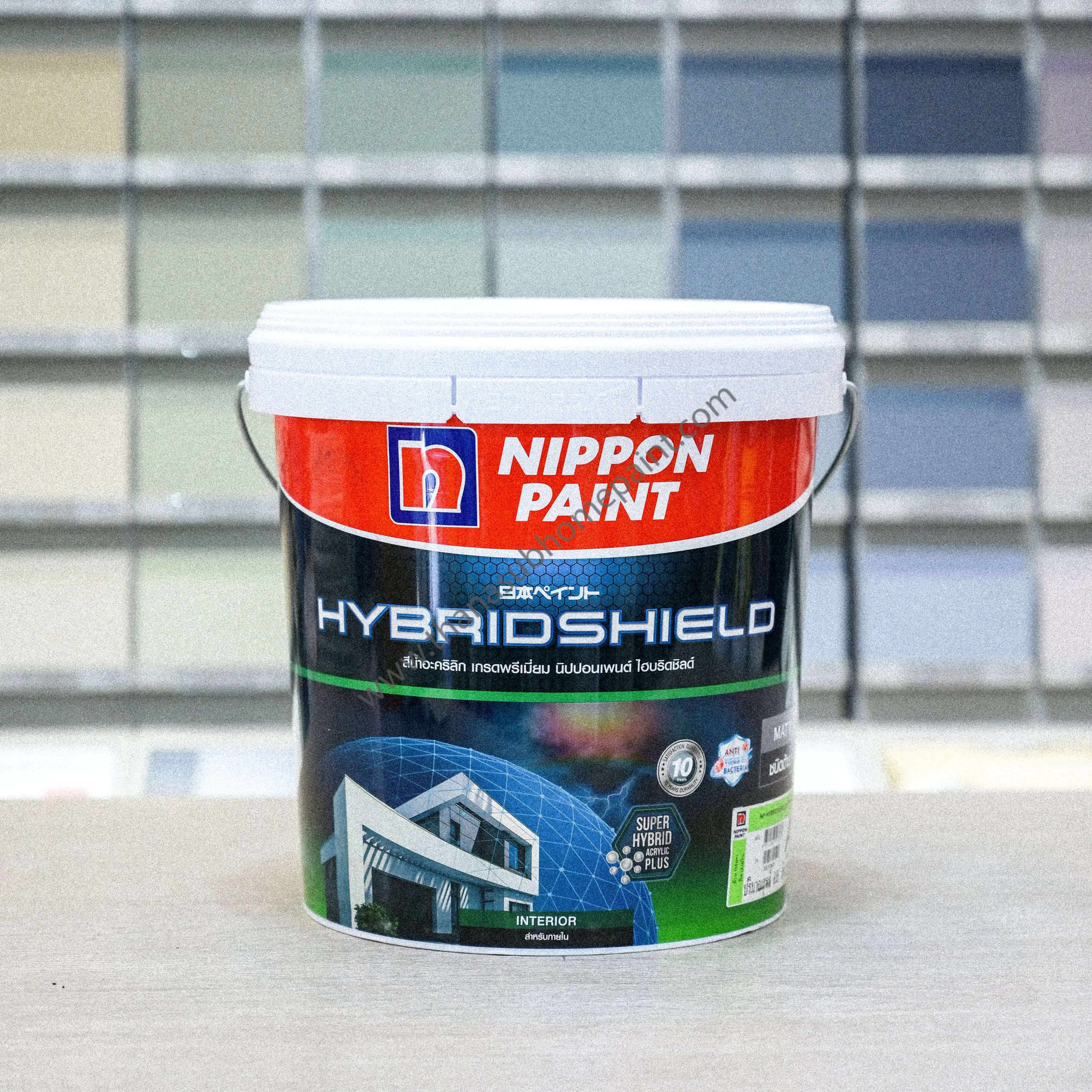 นิปปอน ไฮบริดชิลด์ ภายใน ด้าน Nippon Paint HybridShield Matt