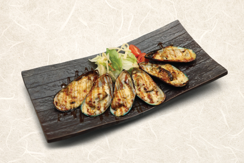 Baked Green Mussel
