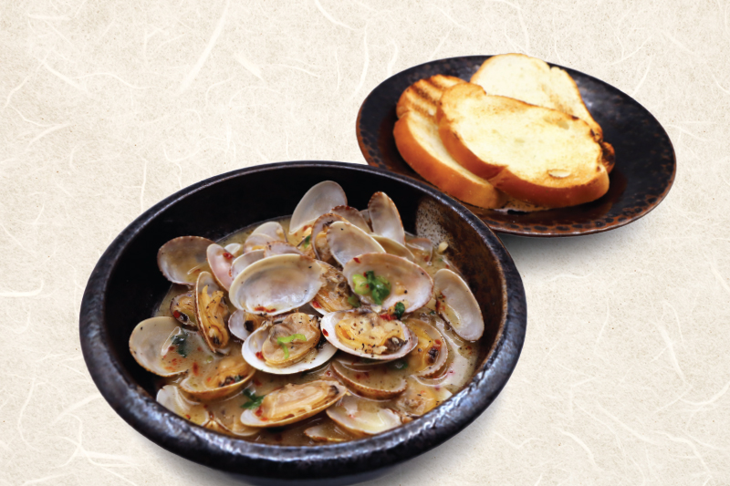 Sake Steamed Clams