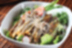 Salmon Skin Salad