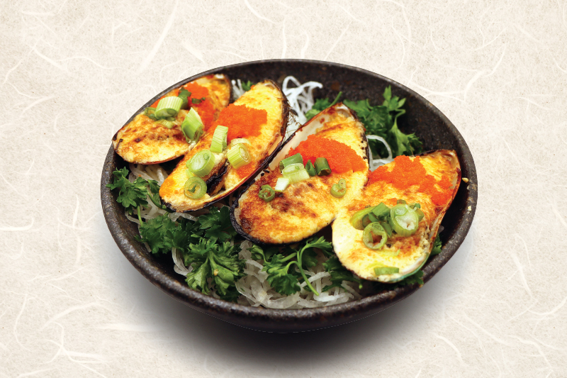 Baked Green Mussel