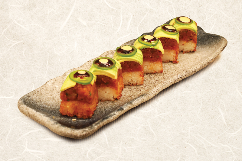 Crispy Rice W/ Spicy Tuna