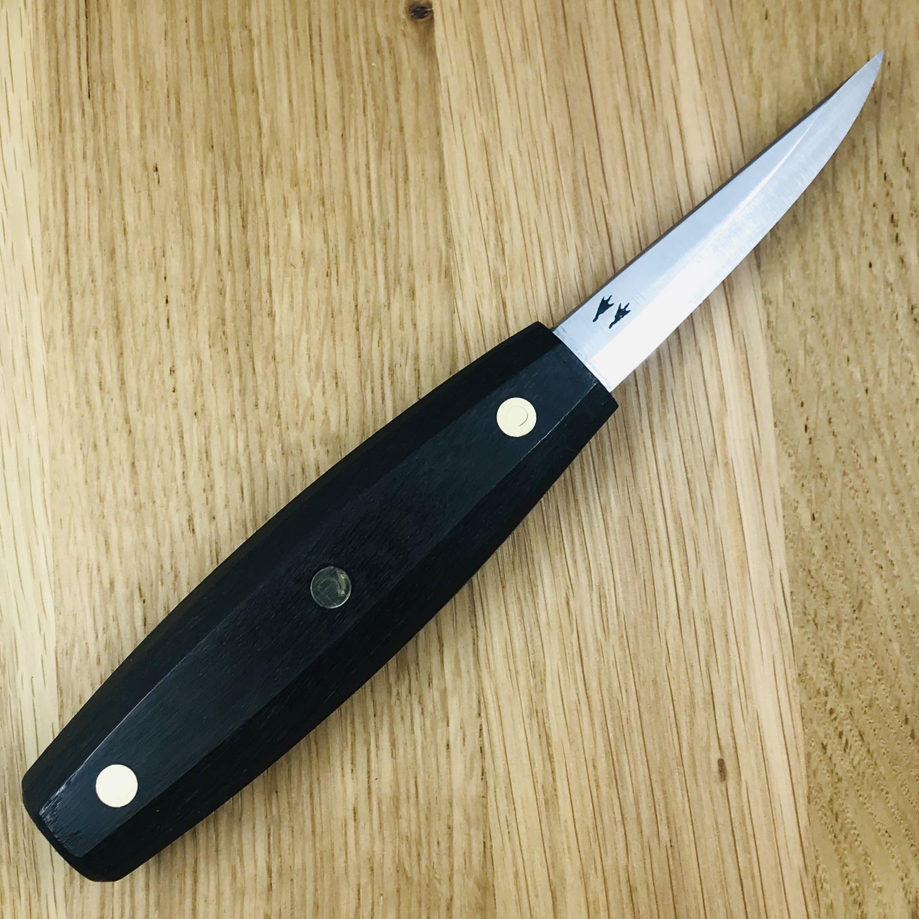 Thumbnail: Crowsfoot Bog Oak Sloyd 77mm