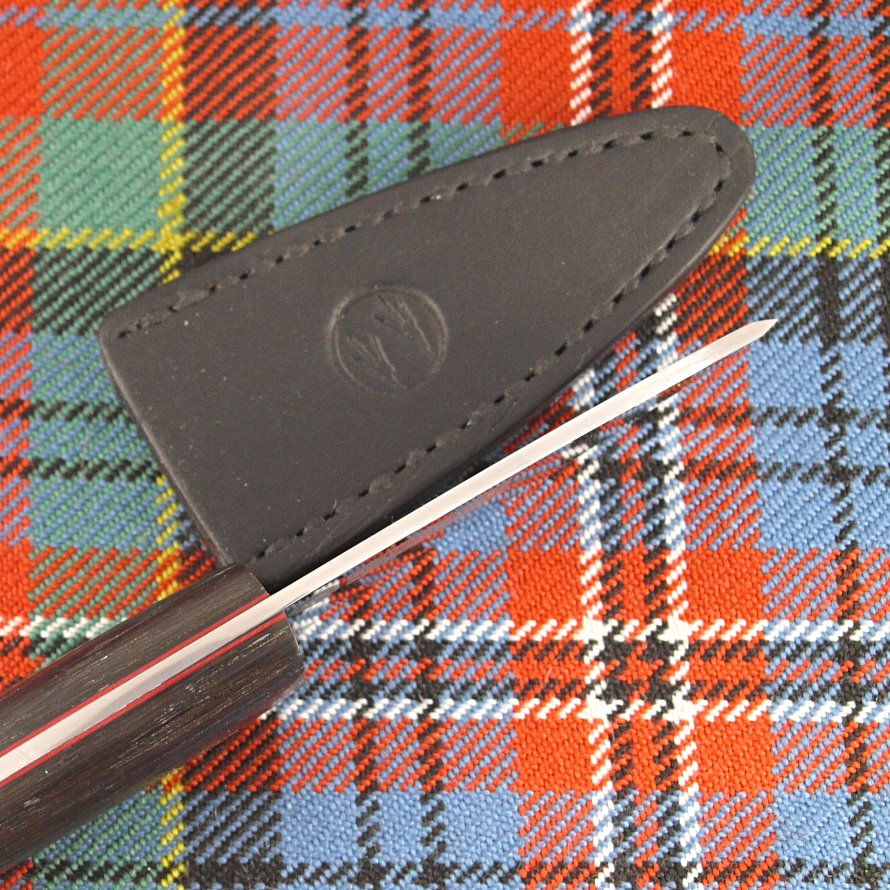 Thumbnail: 6.5" Bog Oak Sgian Dubh #156