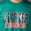 Thumbnail: Flicker London Green Funky Texted Tee
