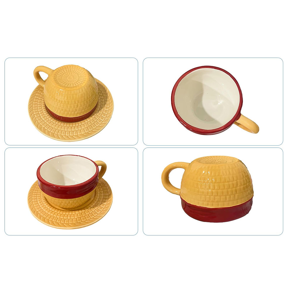 Thumbnail: One Piece Anime Novelty Coffee Mugs Luffy Hat Coffee Cup Fans Gfits