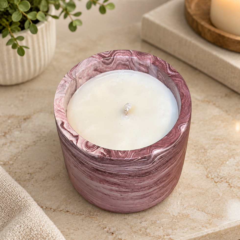 Thumbnail: Jesmonite Candle ( 4 options)