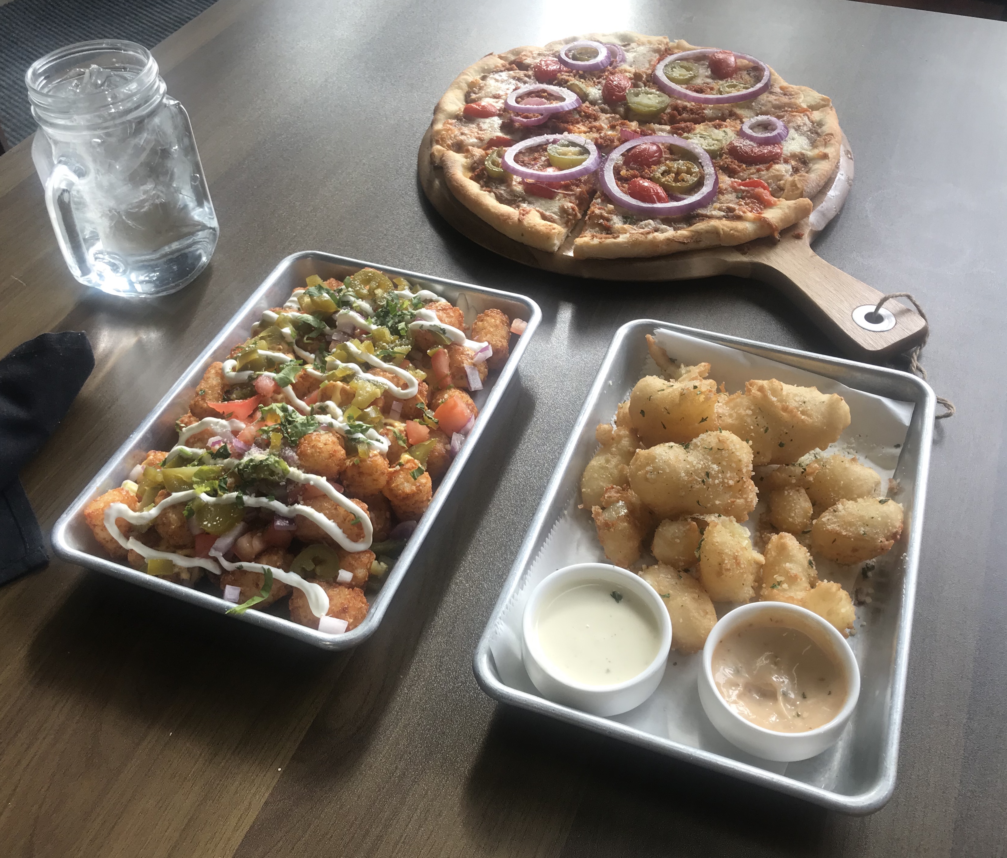 Arranged Food and Objects