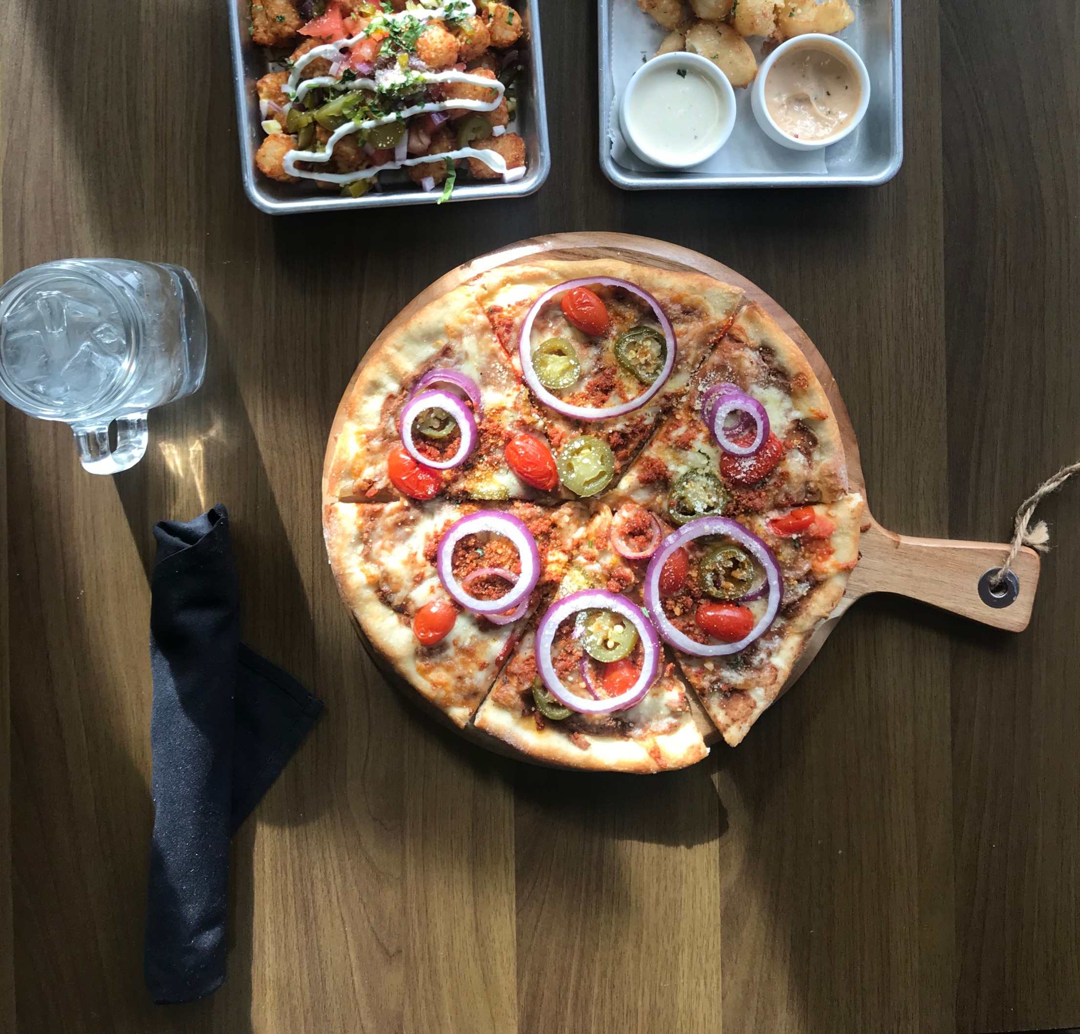 Arranged Food and Objects