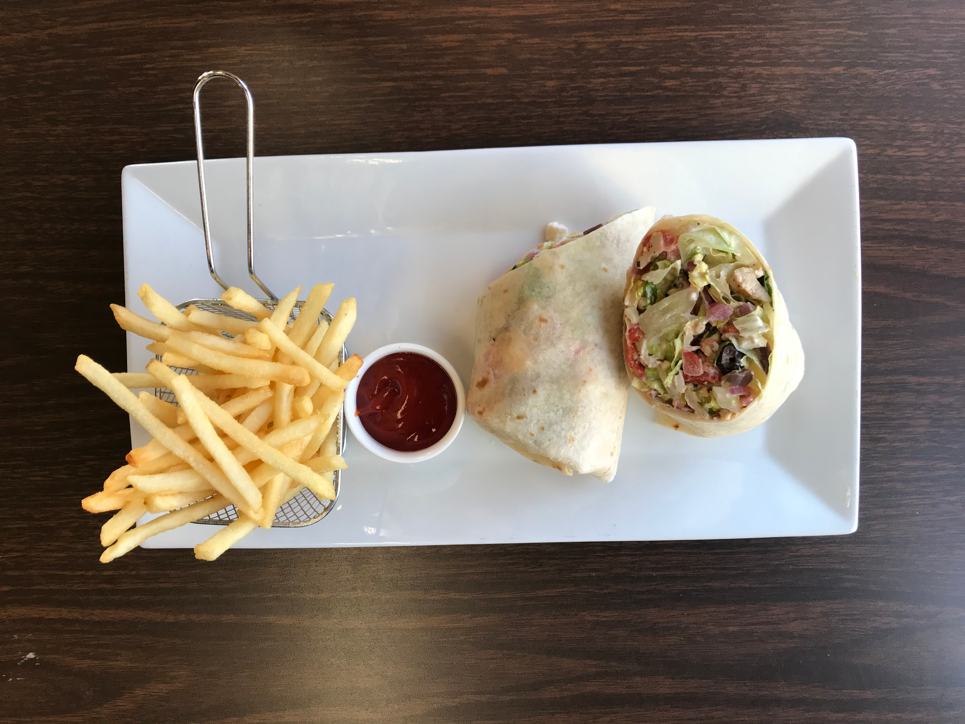 Arranged Food and Objects