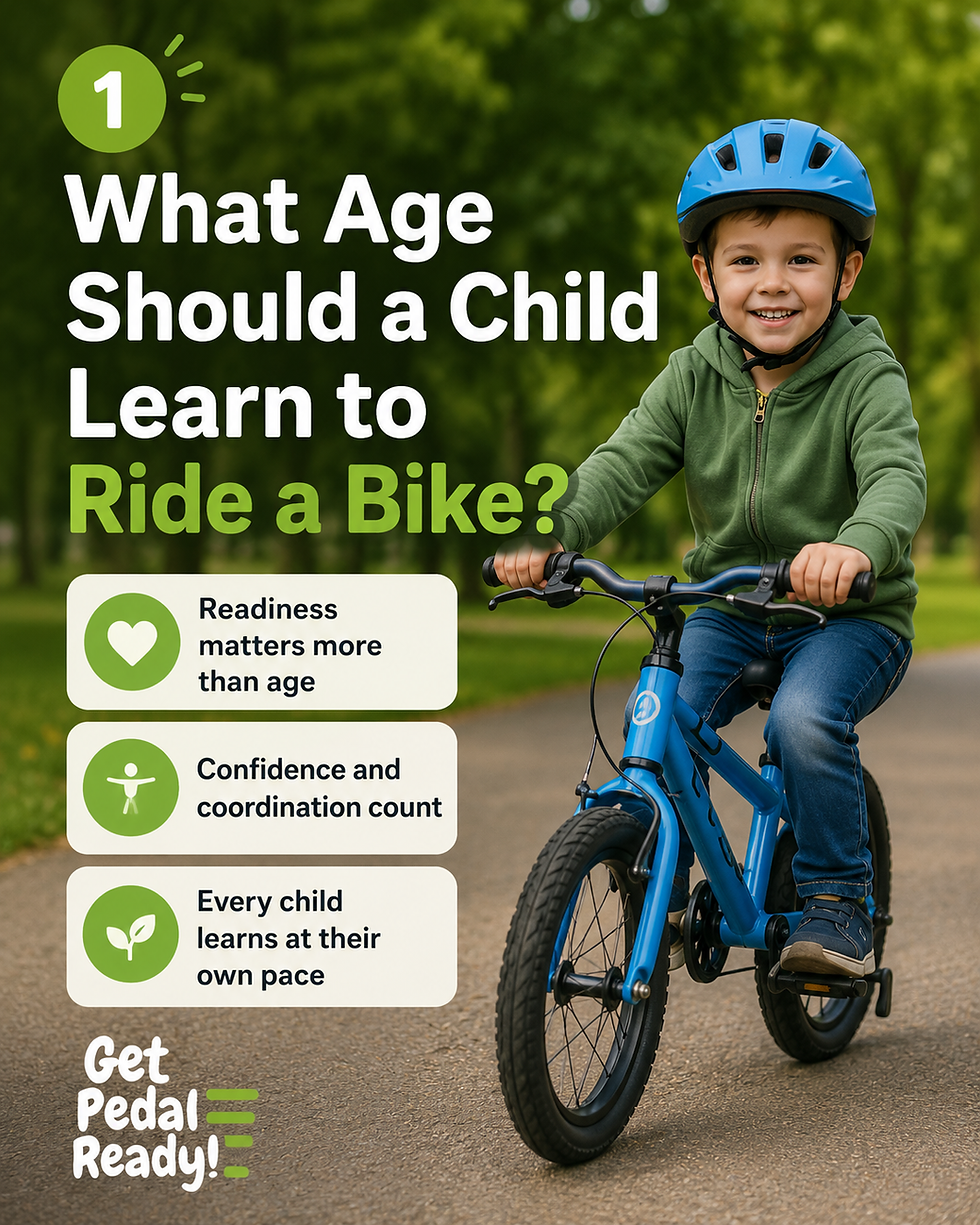 What Age Should a Child Learn to Ride a Bike?