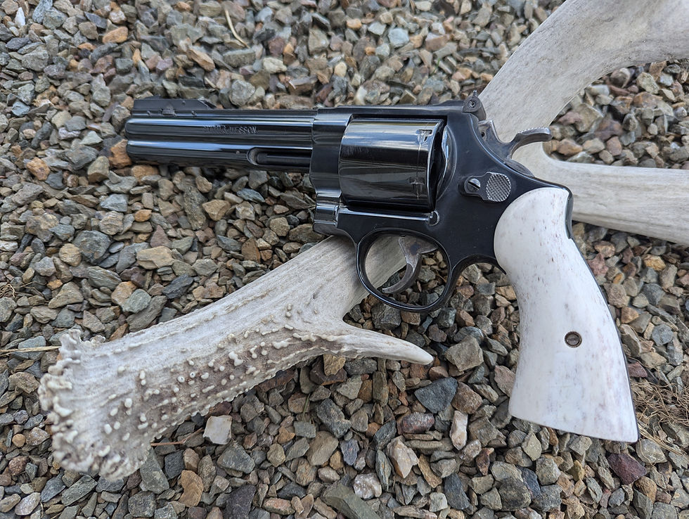 Thumbnail: Made to Order Smith & Wesson Grips N Frame Square Butt Elk Antler | S&W Model 29