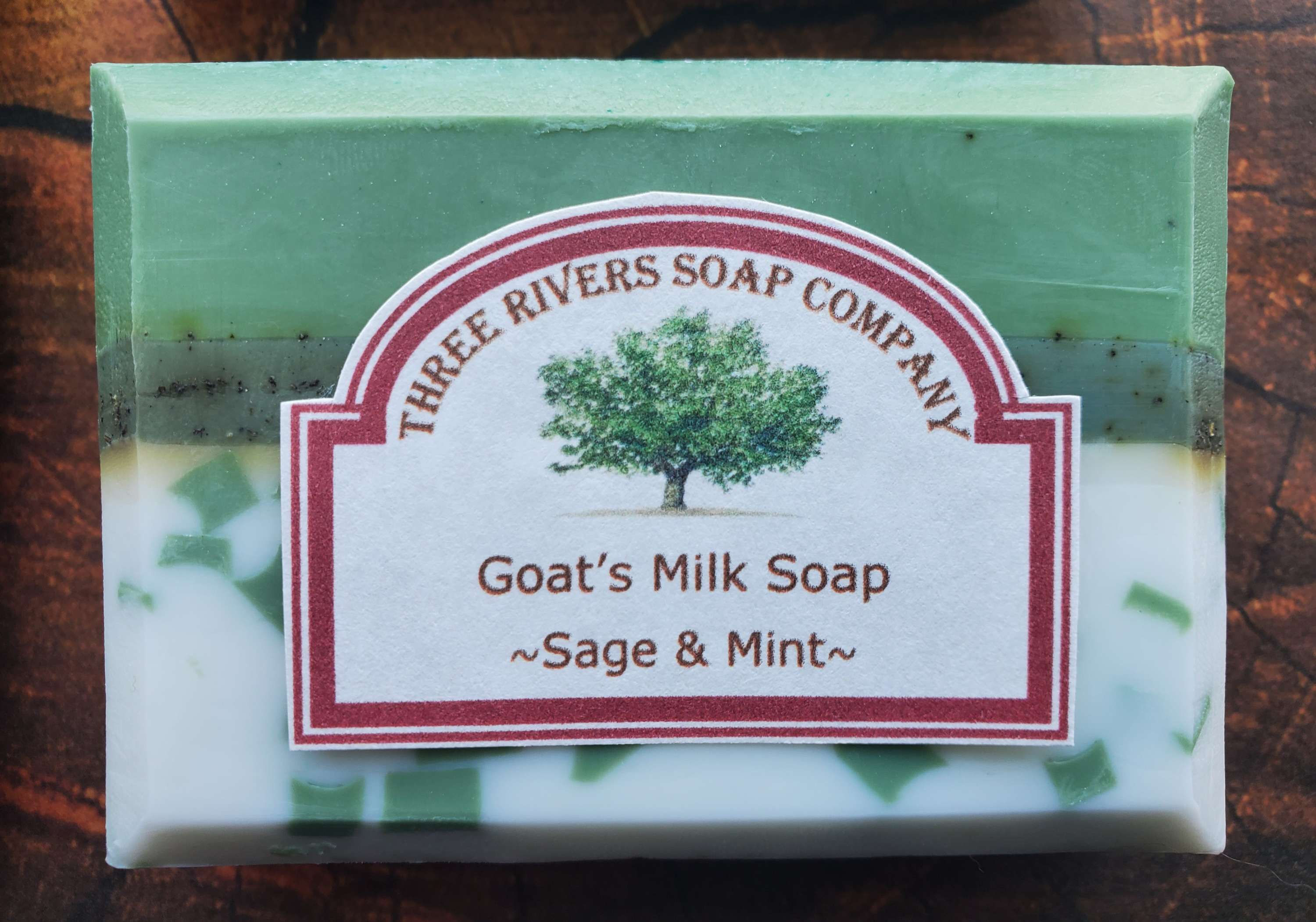 Sage & Mint Goat's Milk Soap 