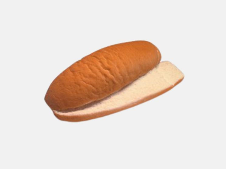 Réplica Pão de hot-dog 