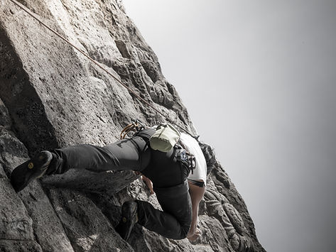 Man Climbing