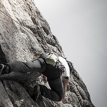 Man Climbing