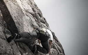 Man Climbing