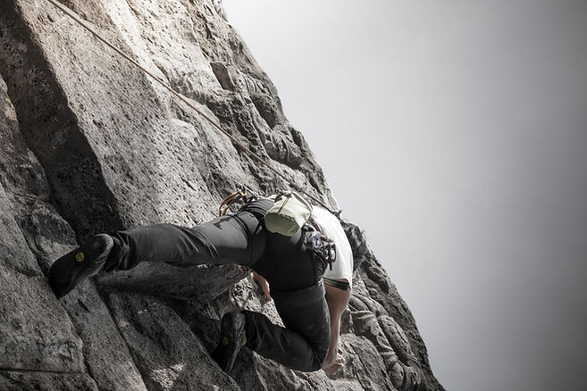 Man Climbing