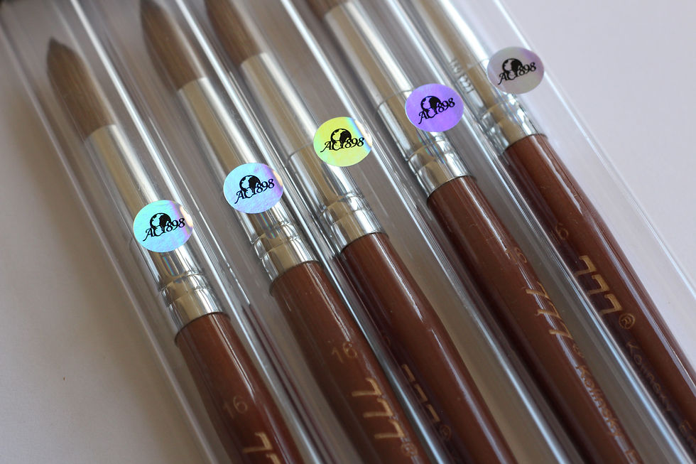 Thumbnail: CỌ ĐẮP BỘT KOLINSKY 777 - 100% KOLINSKY HAIR