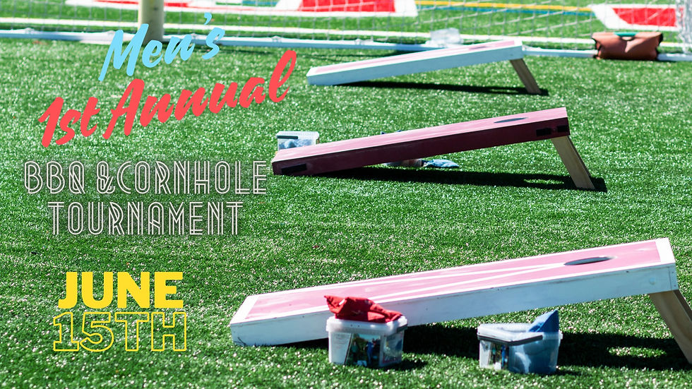Men's Corn hole Tournament & Barbecue