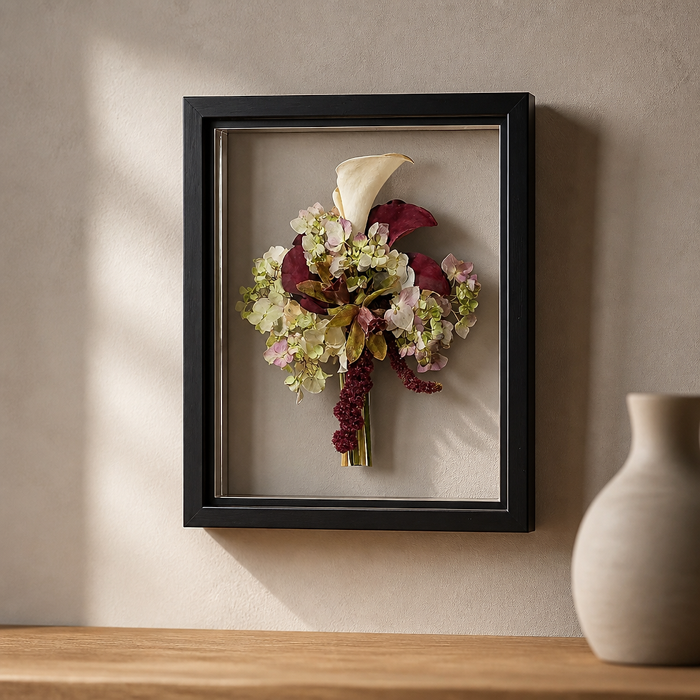 Miniatura: FREESIA 8X10 PRESSED FRAME 