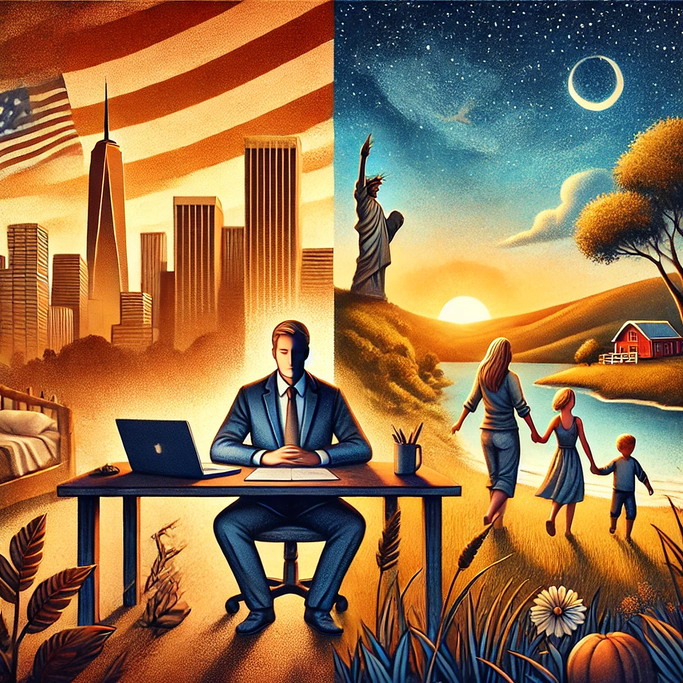 O Verdadeiro Sonho Americano: Além do Trabalho Exaustivo