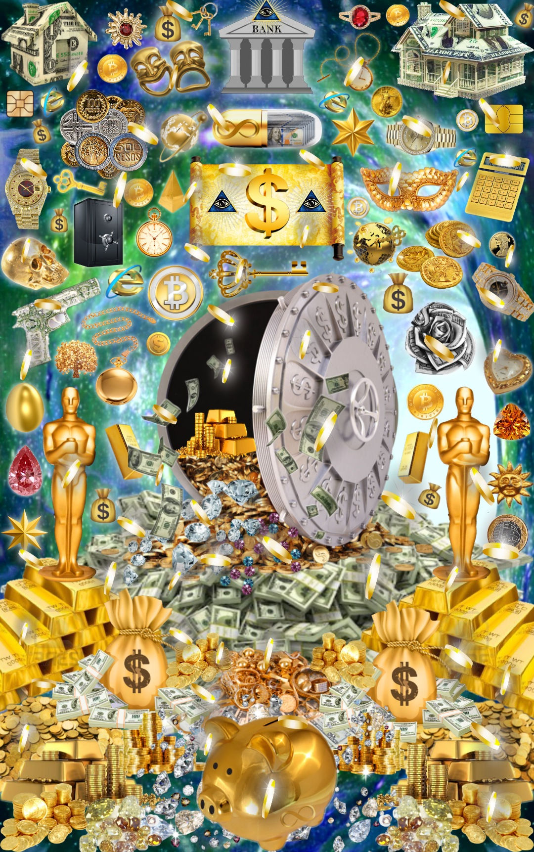 Prosperity Poster Financial World Vault
