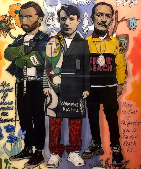Van Gogh Picasso Dali