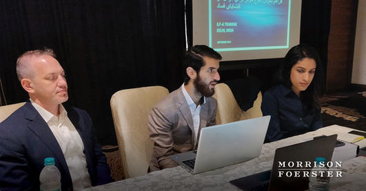MoFo Litigators Deliver Anti-Corruption Training to Afghanistan-Based Lawyers