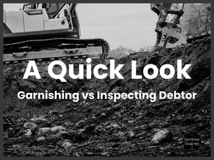 Garnishee Orders vs Judgment Debtor Summons A Definitive Guide