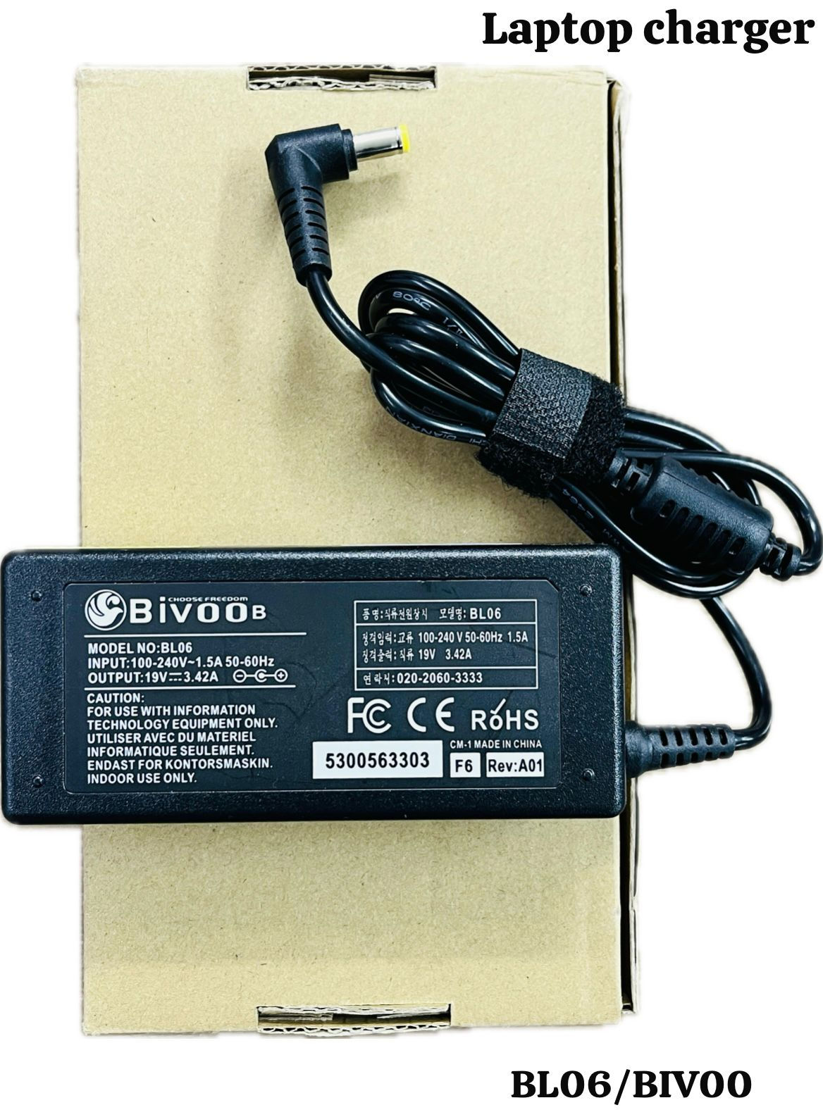 Bivoo BL06 65W Universal Laptop Charger