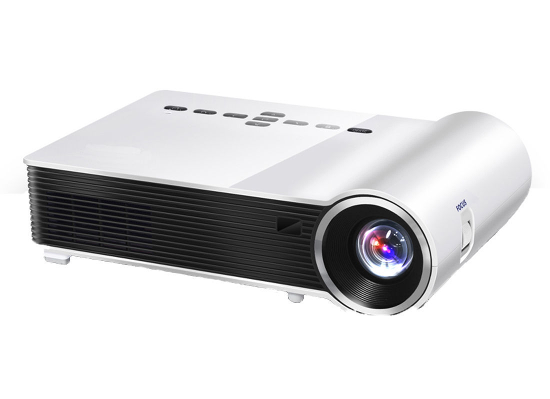 QuadCore 4K Mini Home Theater DLP Projector Full H