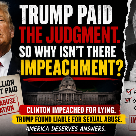 Trump Paid the Carroll Judgment. So Why Isn't There Talk of Impeachment?