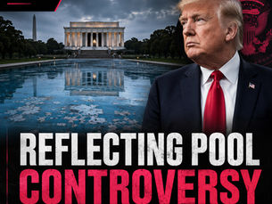 Trump’s Reflecting Pool Makeover Is Raising Questions Over No-Bid Contracts, Peeling Paint, and Political Connections