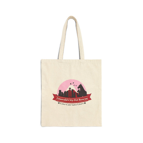 Classic Logo Canvas Tote Bag