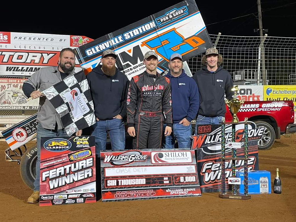 DIETZ GETS 2ND WIN OF SEASON, 1ST OF YEAR AT THE GROVE