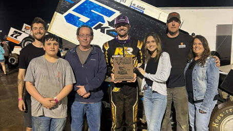 Karklin Earns 1st Career Port Royal Speedway Win in Exciting But Rain-Shortened A-Main
