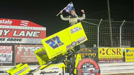 Steven Snyder Jr. Scores First Williams Grove Sprint Win