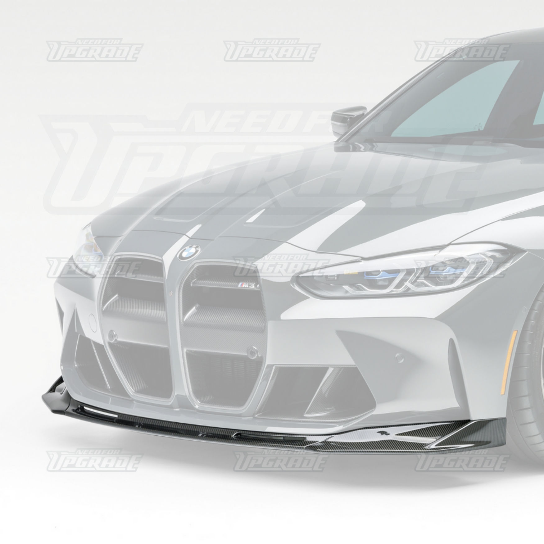BMW M3 M4 G8x Dry Carbon Fiber Front Bumper Lip Extension 