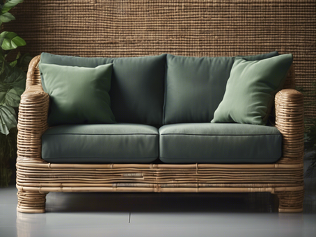 Unique Natural Material Furnishings for Luxurious Living Spaces