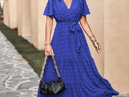 Maxi Wrap Dress