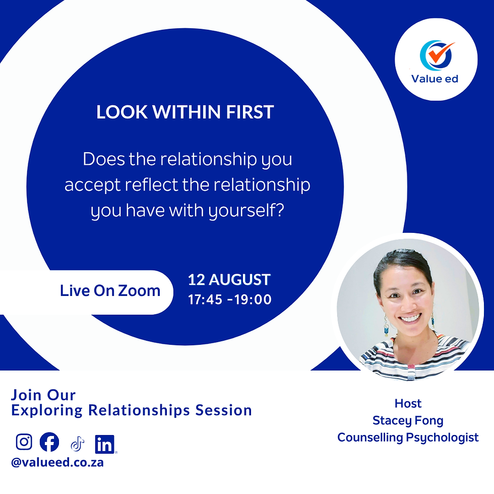 Exploring Relationships Session