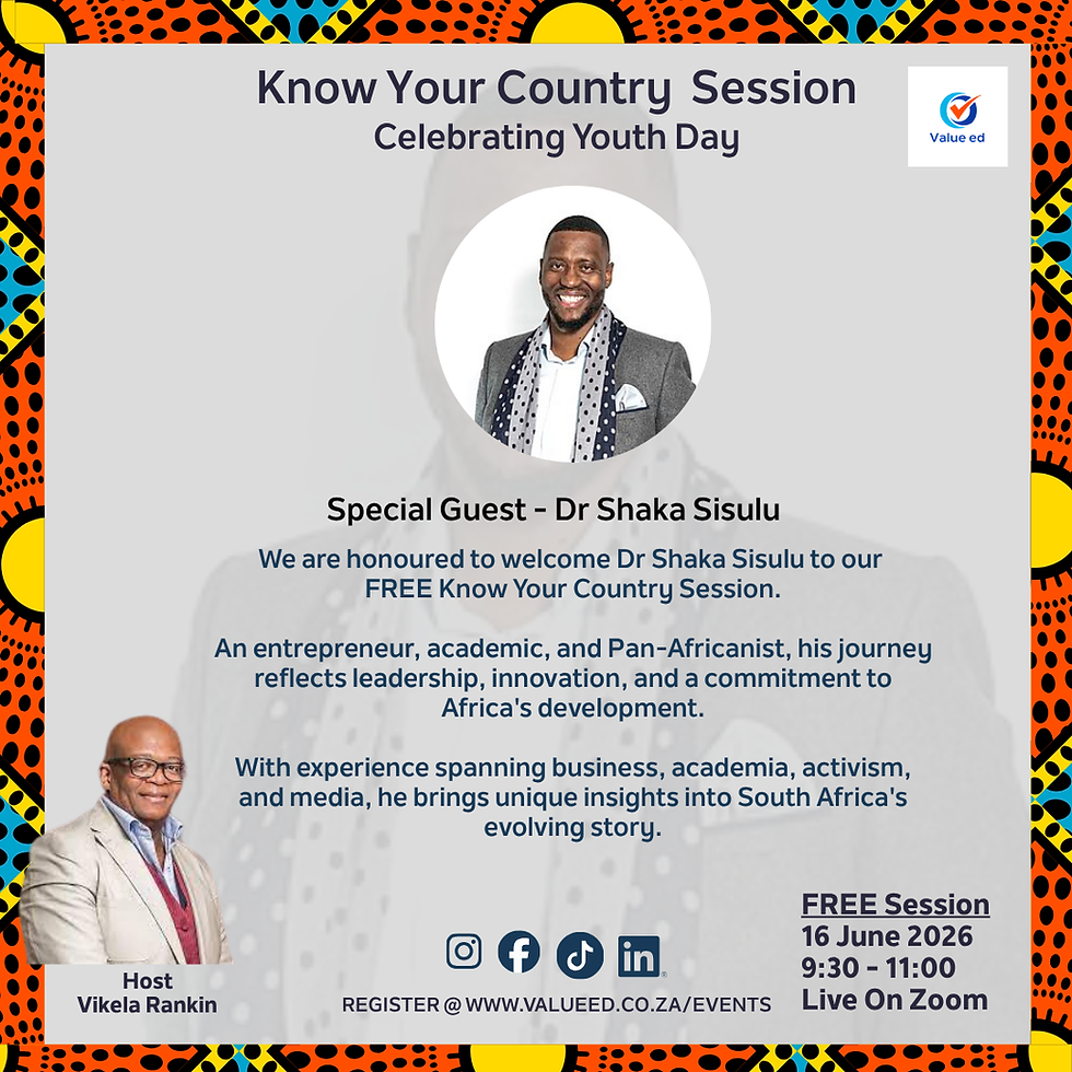 Free: Know Your Country Event