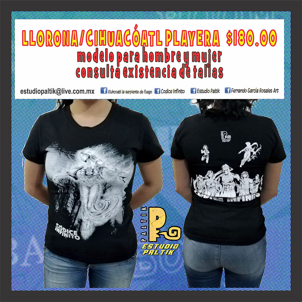 playera cihuacóatl / Llorona